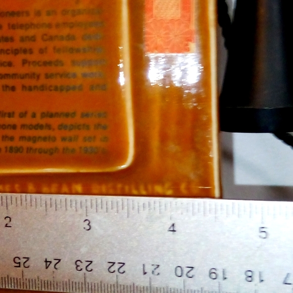 1975 Jim Beam Decanter Antique Trlephone - Picture 13 of 13